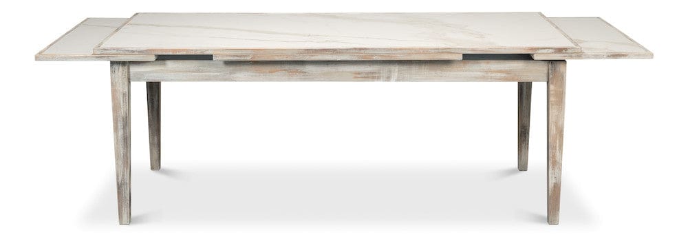 Sarreid Ltd - Rect. Extension Dining Table, As Shown in Grey - U149-AS view 3