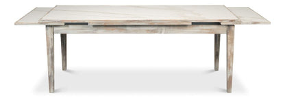 Sarreid Ltd - Rect. Extension Dining Table, As Shown in Grey - U149-AS view 3