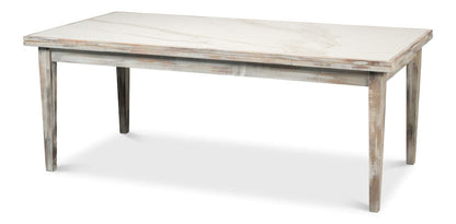 Sarreid Ltd - Rect. Extension Dining Table, As Shown in Grey - U149-AS view 6
