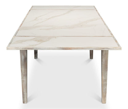 Sarreid Ltd - Rect. Extension Dining Table, As Shown in Grey - U149-AS view 7