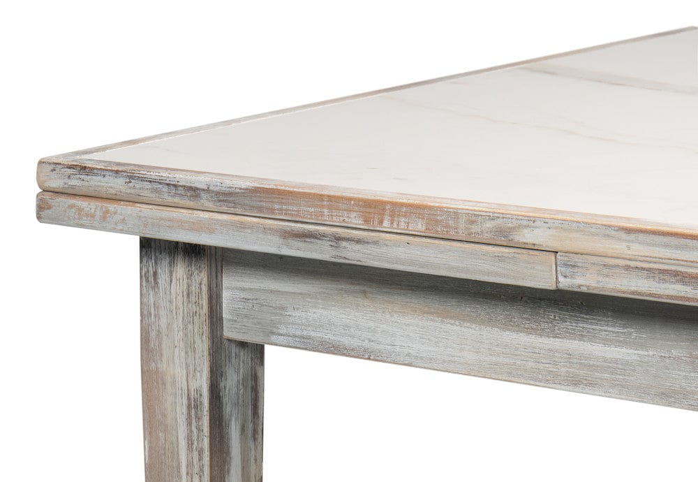 Sarreid Ltd - Rect. Extension Dining Table, As Shown in Grey - U149-AS view 11