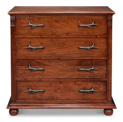 Sarreid Ltd - Redford Chest Of Drawer in Brown - 53988 view 1