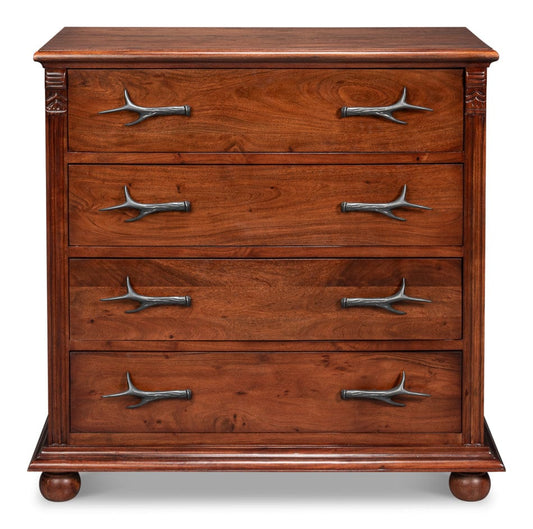 Sarreid Ltd - Redford Chest Of Drawer in Brown - 53988 view 1