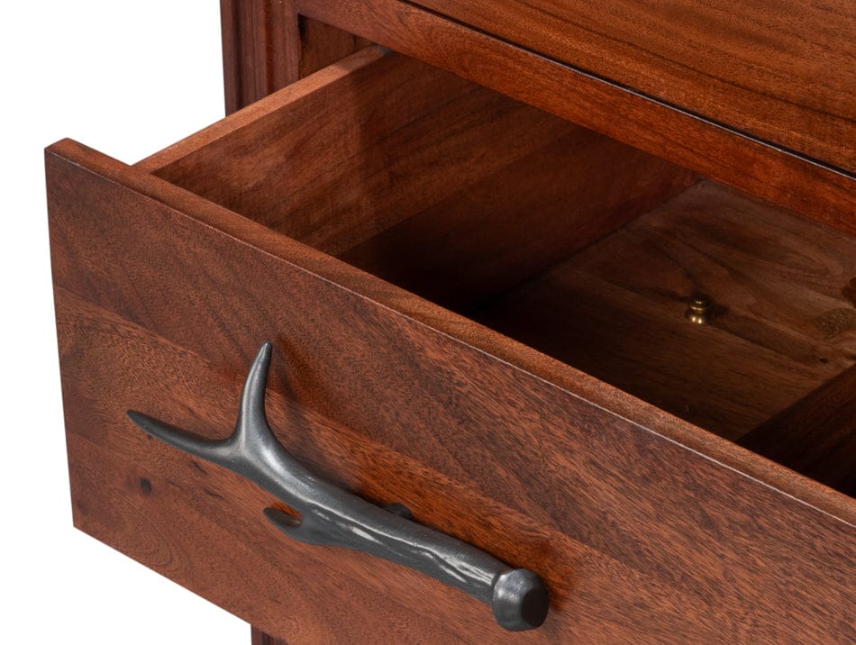Sarreid Ltd - Redford Chest Of Drawer in Brown - 53988 view 6