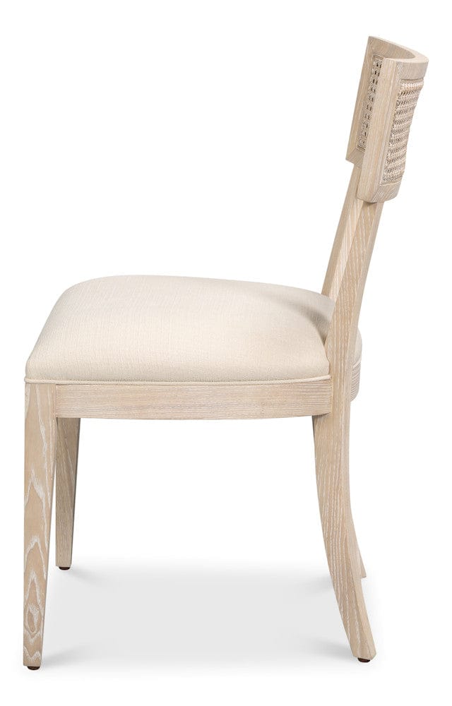 Sarreid Ltd - Ridge Chair in Beige - 54321-BO view 3