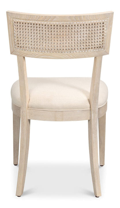 Sarreid Ltd - Ridge Chair in Beige - 54321-BO view 4
