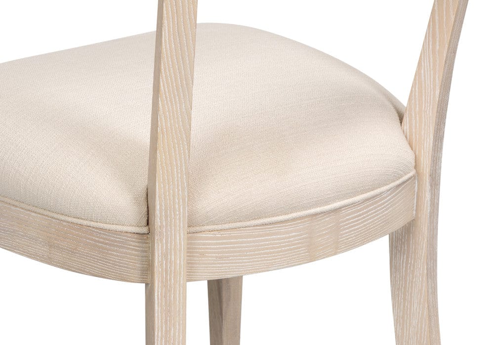 Sarreid Ltd - Ridge Chair in Beige - 54321-BO view 7