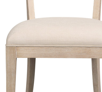 Sarreid Ltd - Ridge Chair in Beige - 54321-BO view 8