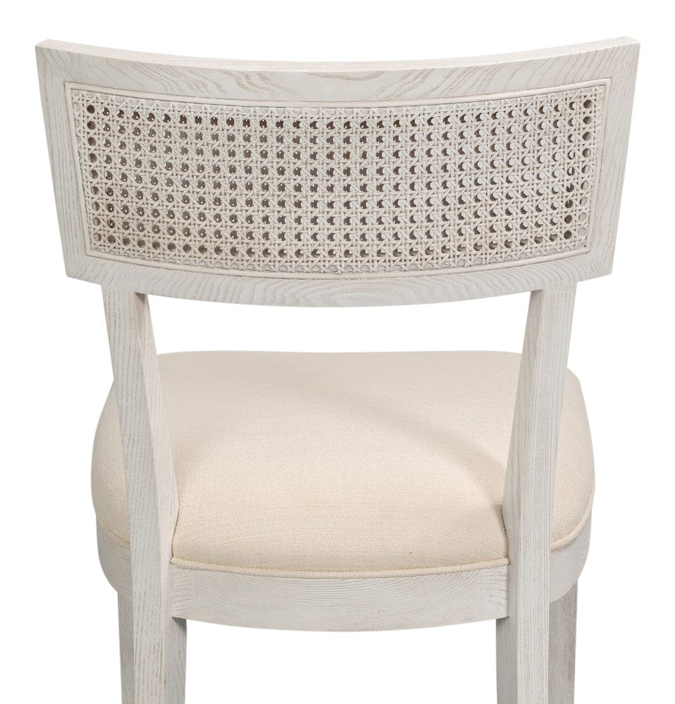 Sarreid Ltd - Ridge Chair in White - 54321-WW view 10
