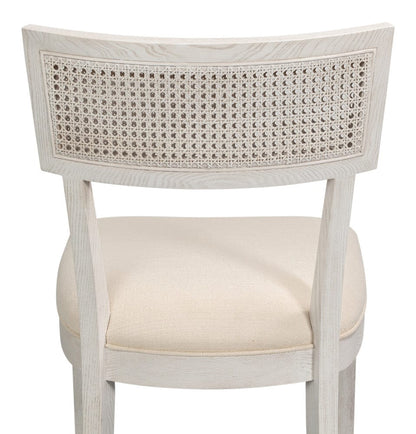 Sarreid Ltd - Ridge Chair in White - 54321-WW view 10