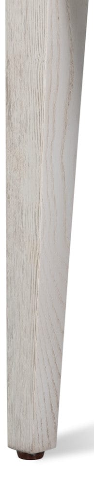 Sarreid Ltd - Ridge Chair in White - 54321-WW view 12