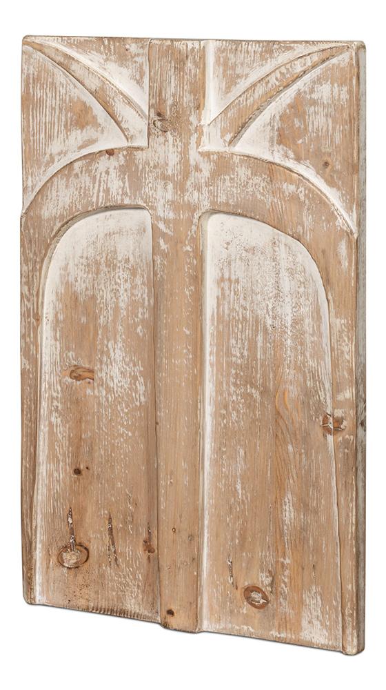 Sarreid Ltd - Ringo Carved Panel - 54047 veiw 2