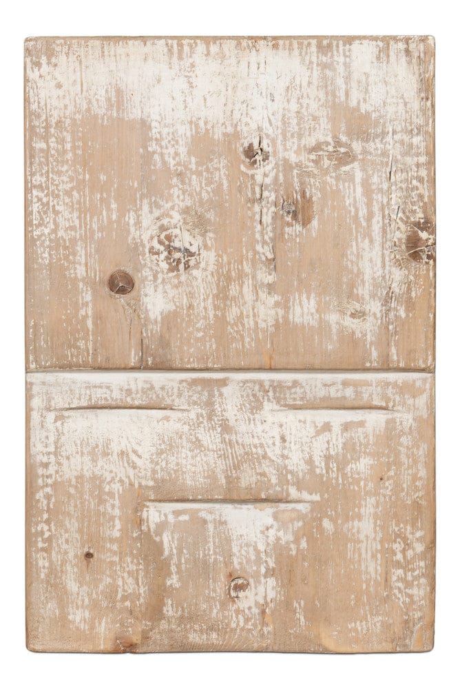 Sarreid Ltd - Rip Carved Panel in Natural - 54048 view 1