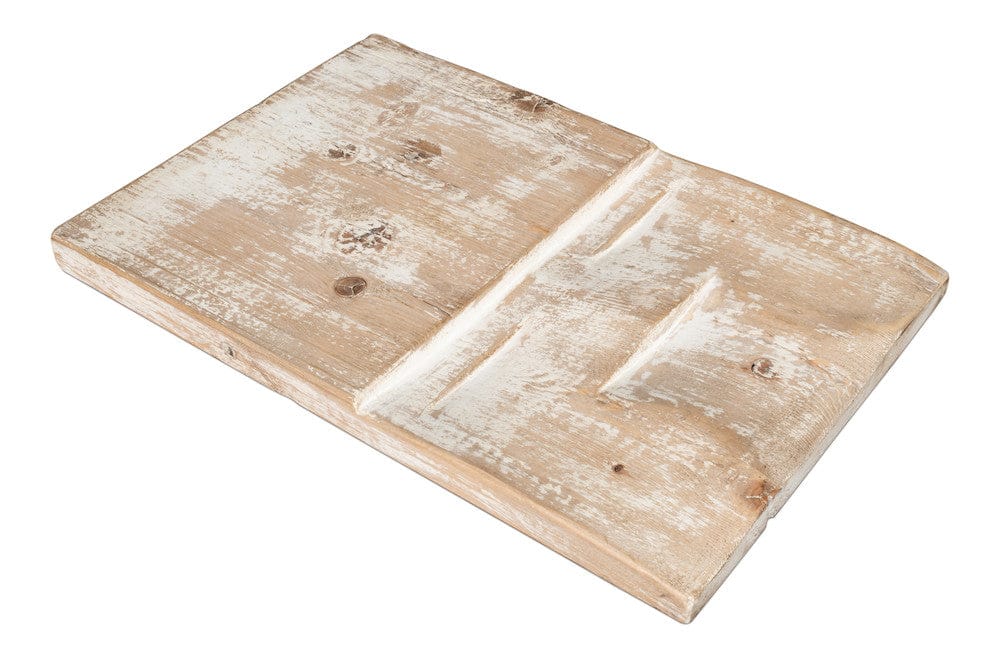 Sarreid Ltd - Rip Carved Panel in Natural - 54048 view 5