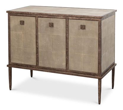 Sarreid Ltd - Roland Sideboard,Shagreen,Charcoal Grey - 54256-66 veiw 1
