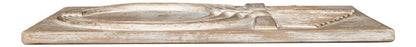 Sarreid Ltd - Rupert Carved Panel in Natural - 54046 view 4