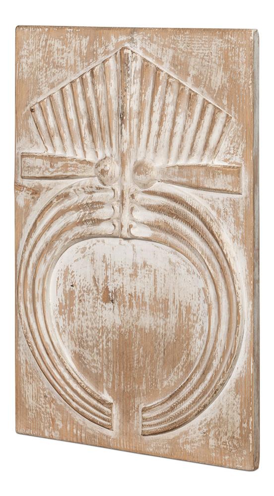 Sarreid Ltd - Rupert Carved Panel - 54046 veiw 2