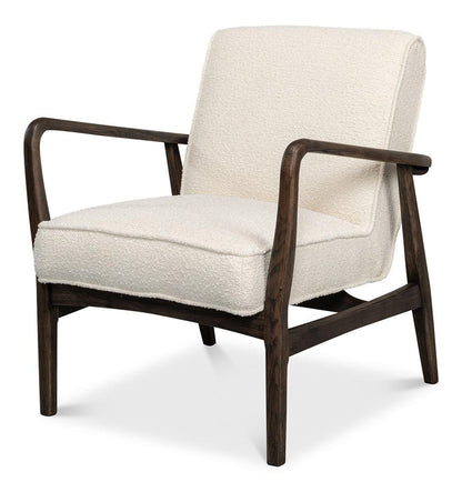 Sarreid Ltd - Ryder Chair - Ivory - 53854 veiw 1