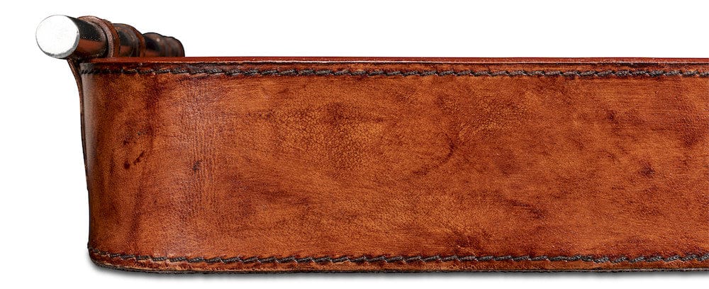 Sarreid Ltd - Safari Leather Tray in Brown - 26847 view 12