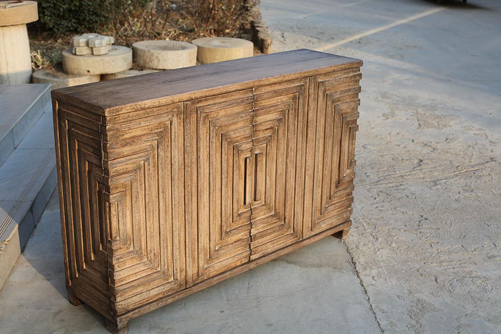 Sarreid Ltd - Saint Entrance Sideboard - Tan - 53267 veiw 2