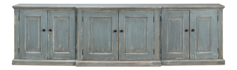 Sarreid Ltd - San Marco Bungalow Credenza in Blue - 53311 view 2