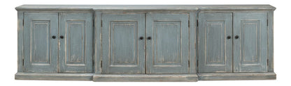 Sarreid Ltd - San Marco Bungalow Credenza in Blue - 53311 view 2