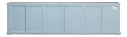 Sarreid Ltd - San Marco Bungalow Credenza in Blue - 53311 view 7