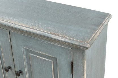 Sarreid Ltd - San Marco Bungalow Credenza in Blue - 53311 view 9