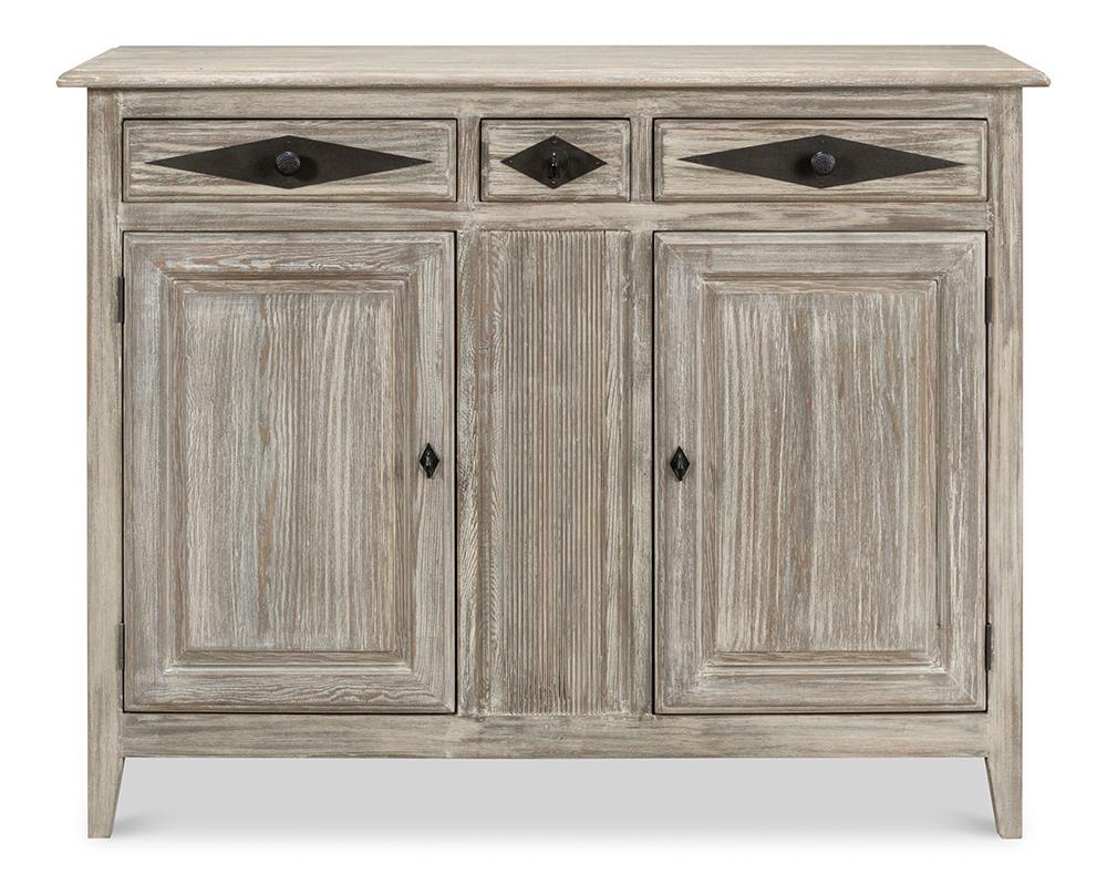Sarreid Ltd - Shepherd Bungalow Buffet - Grey - 53622-G veiw 2