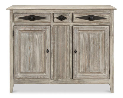 Sarreid Ltd - Shepherd Bungalow Buffet - Grey - 53622-G veiw 2