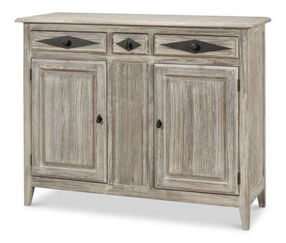 Sarreid Ltd - Shepherd Bungalow Buffet in Grey - 53622-G view 1