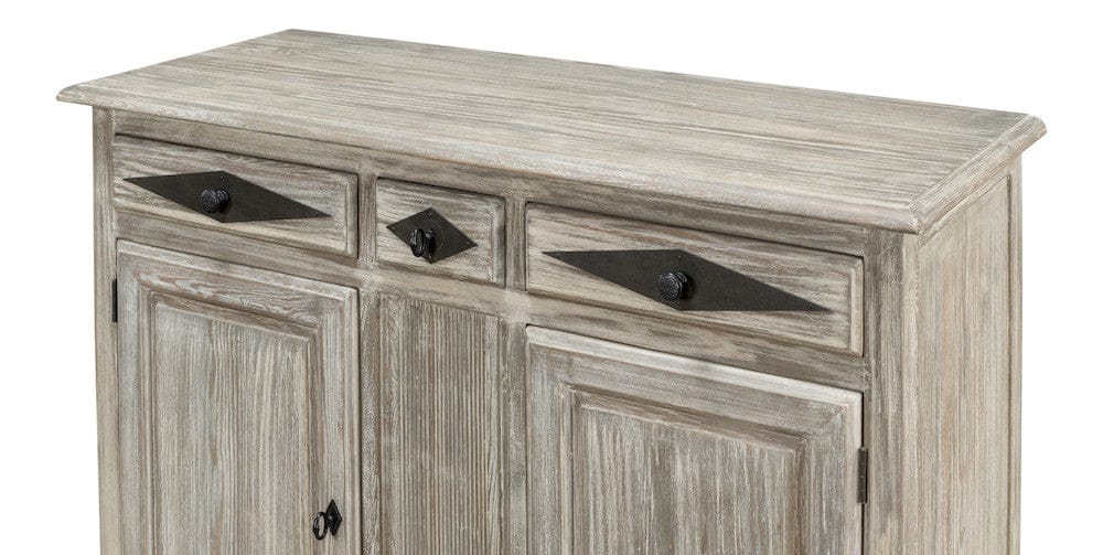 Sarreid Ltd - Shepherd Bungalow Buffet in Grey - 53622-G view 4