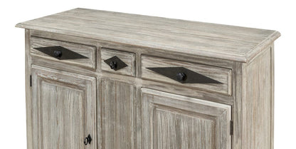 Sarreid Ltd - Shepherd Bungalow Buffet in Grey - 53622-G view 4