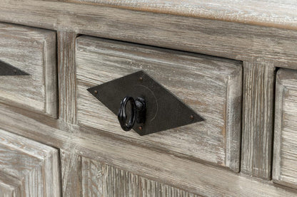 Sarreid Ltd - Shepherd Bungalow Buffet in Grey - 53622-G view 6