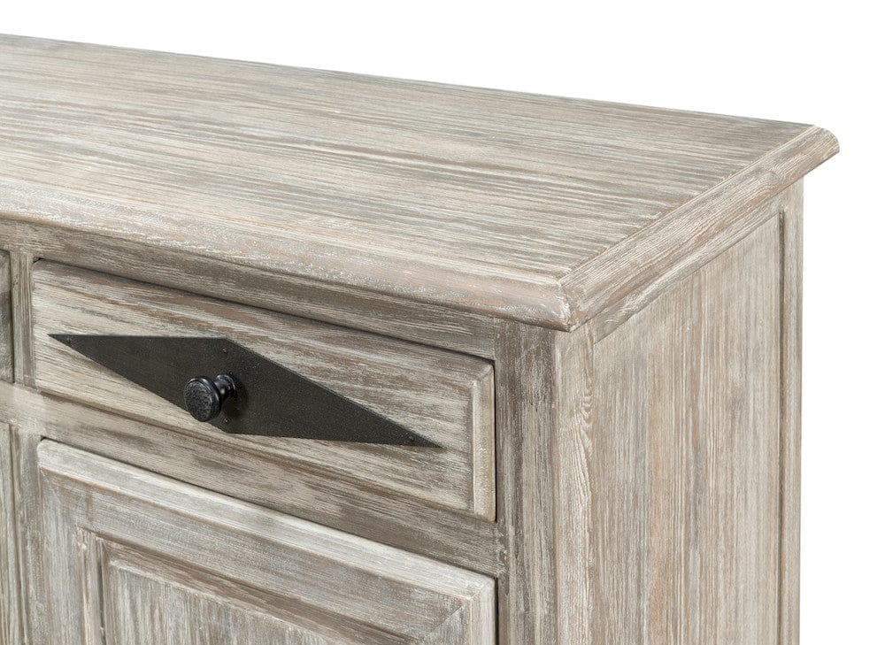 Sarreid Ltd - Shepherd Bungalow Buffet in Grey - 53622-G view 10