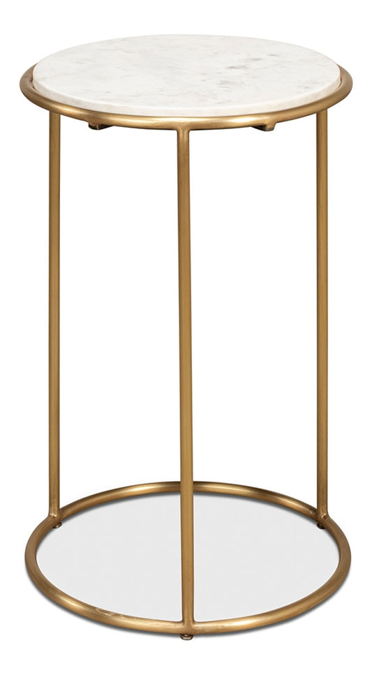 Sarreid Ltd - Side Table - Gold - 40677 veiw 1
