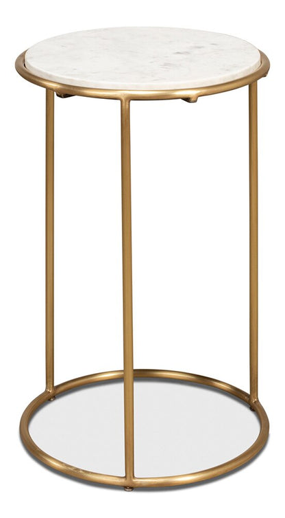 Sarreid Ltd - Side Table - Gold - 40677 veiw 2