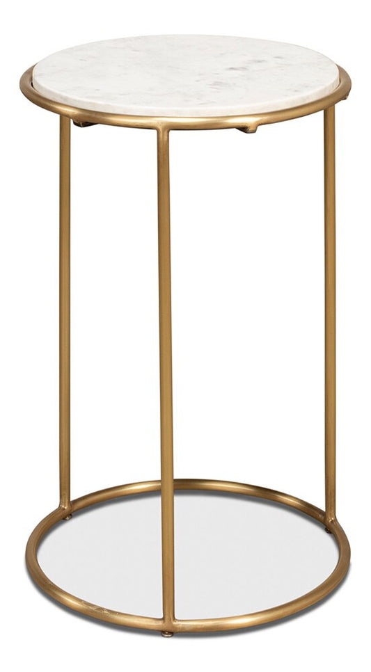 Sarreid Ltd - Side Table - Gold - 40677 veiw 2