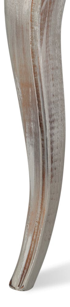 Sarreid Ltd - Sidechair, Grey Oak, Taupe Velvet in Tan - U230-06TV view 11