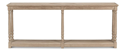 Sarreid Ltd - Sierra Equestrian Console Table,Barn Gry - 53628-I veiw 2