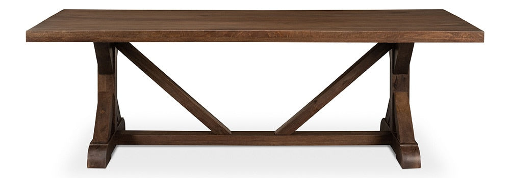 Sarreid Ltd - Silas Dining Table - Brown - 53700 veiw 2