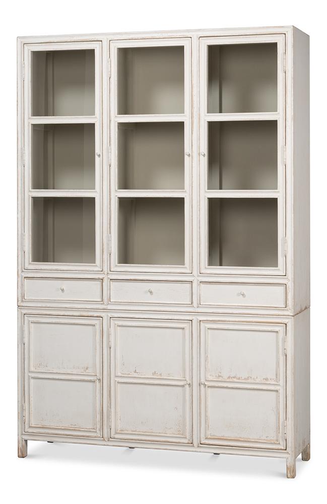 Sarreid Ltd - Simplicity Bookcase - White - 40372 veiw 1