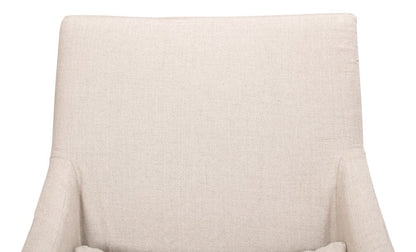 Sarreid Ltd - Skirted Arm Chair in Beige - 30689 view 9