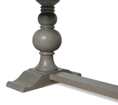 Sarreid Ltd - Small 81" Dining Table, Carmine Legno in Grey - U130-82 view 6
