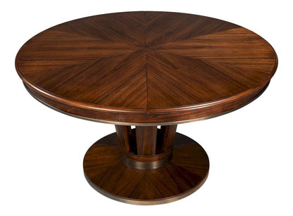 Sarreid Ltd - Soho Jupe Dining Table, Large in Brown - 54233 view 6
