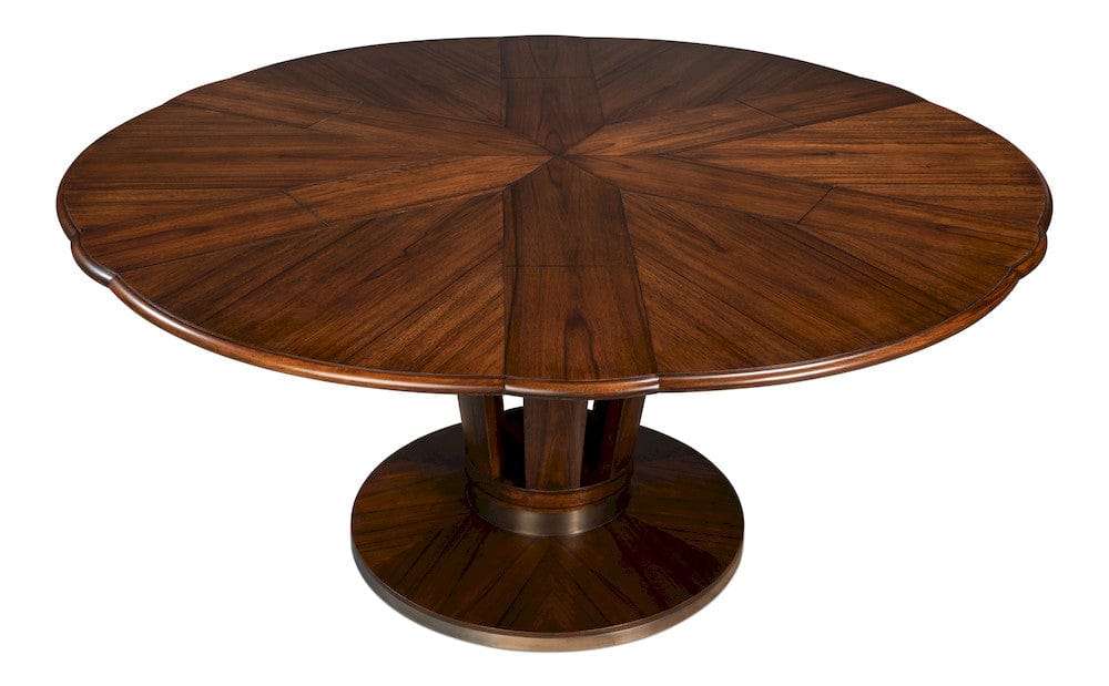 Sarreid Ltd - Soho Jupe Dining Table, Large in Brown - 54233 view 7