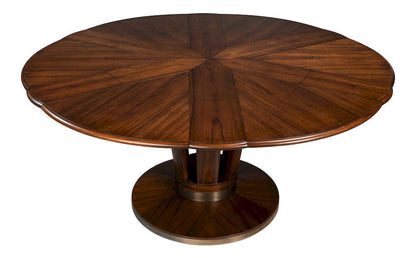 Sarreid Ltd - Soho Jupe Dining Table, Large in Brown - 54233 view 7
