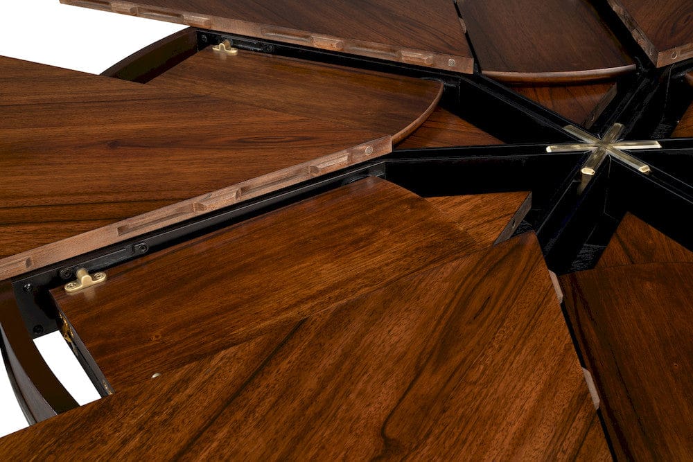 Sarreid Ltd - Soho Jupe Dining Table, Large in Brown - 54233 view 8