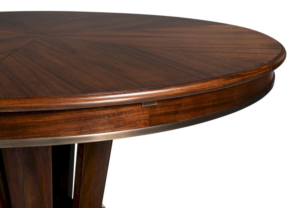 Sarreid Ltd - Soho Jupe Dining Table, Large in Brown - 54233 view 9