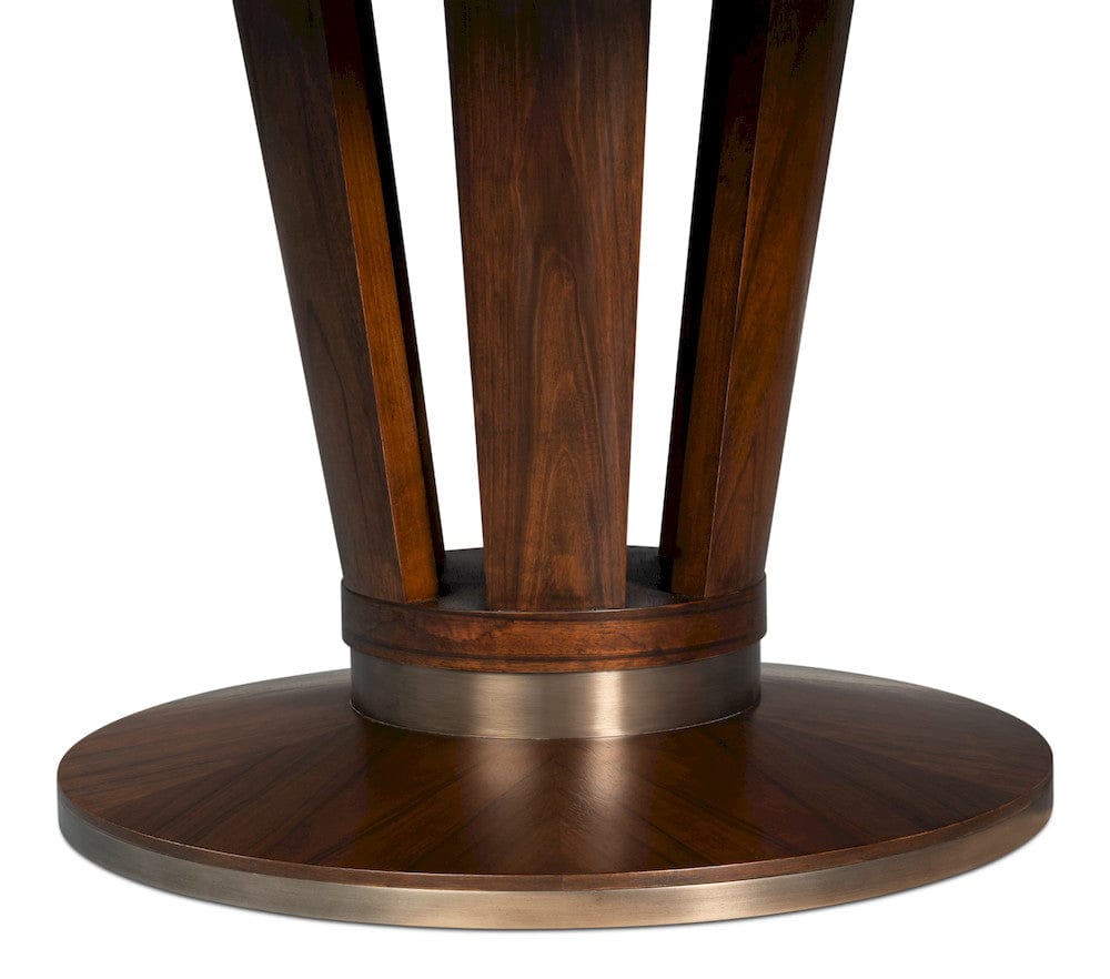 Sarreid Ltd - Soho Jupe Dining Table, Large in Brown - 54233 view 10